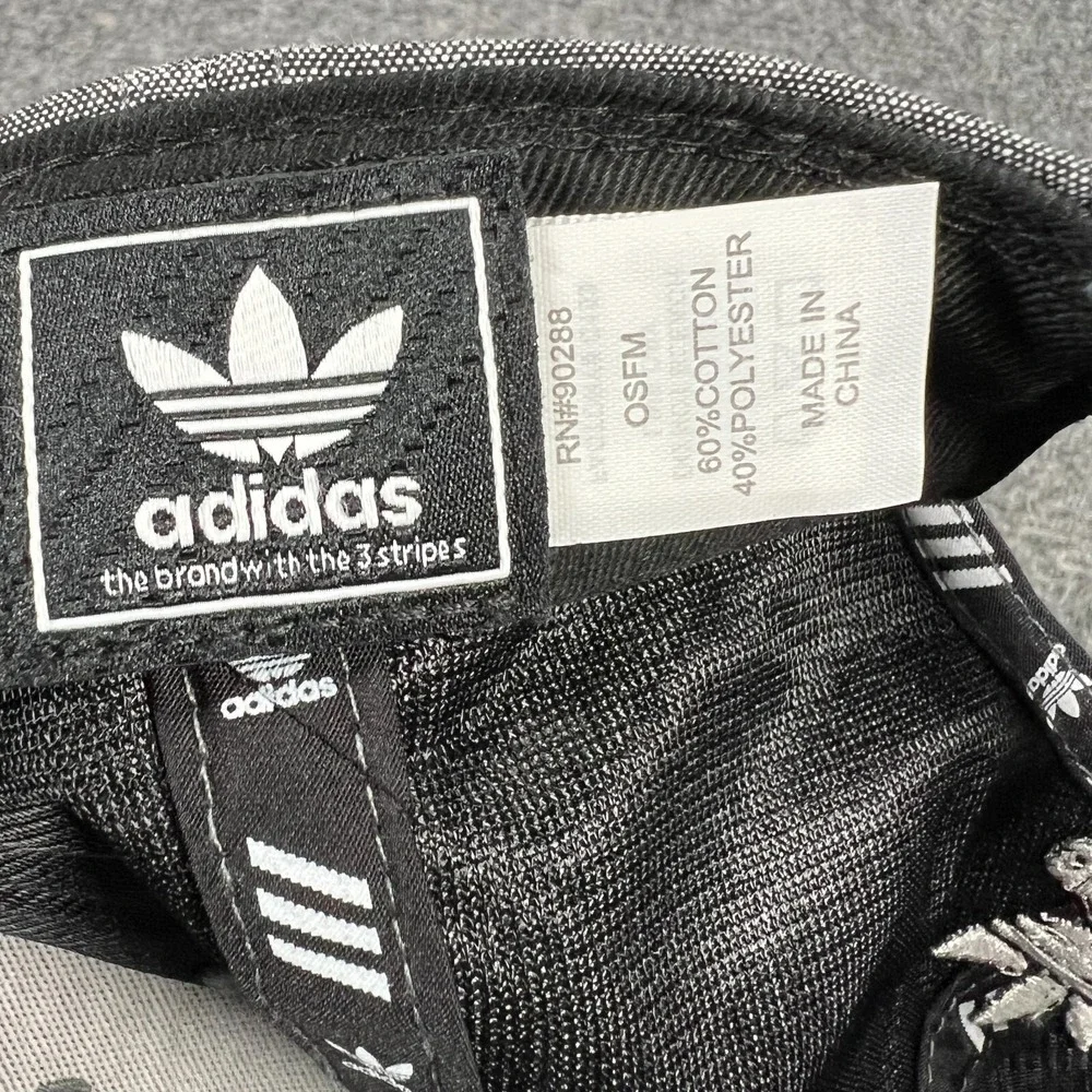 Adidas Originals Hat‎ Cap Mens Gray Snap Back Adjustable Golf Outdoor Casual